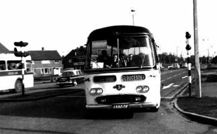 Plaxton Panorama AEC Reliance Black & White